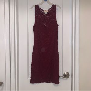 OneClothing Maroon Dress